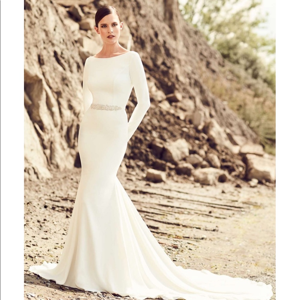 Paloma Blanca Mikaella wedding gown